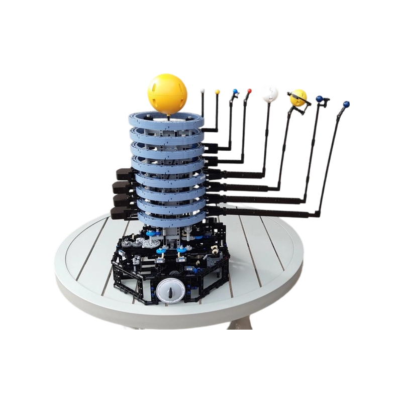 Solar System Orrery - Kit Bangunan MOC Kreatif untuk Membangun