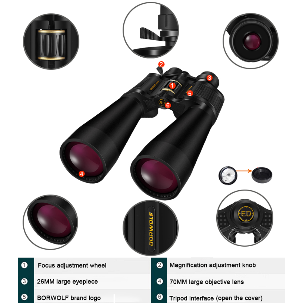 Teropong BORWOLF Lensa Objekti - National Geographic Telescope 70Mm ulasan dan harga