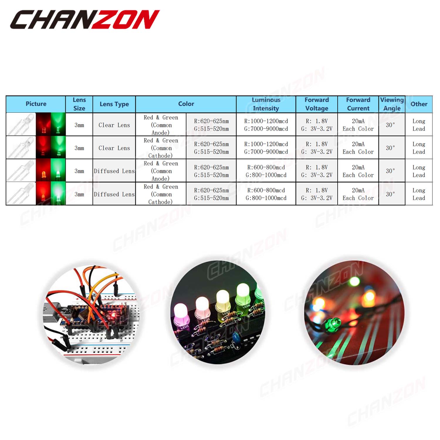 Bicolor 3 Mm Lampu LED Diode P - Hobby Is Science ulasan dan harga