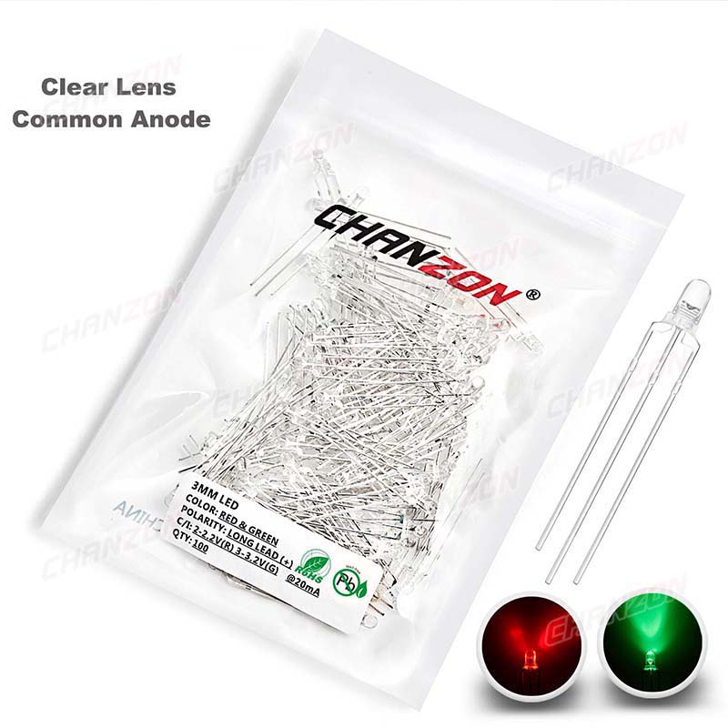 Bicolor 3 Mm Lampu LED Diode P - Hobby Is Science ulasan dan harga
