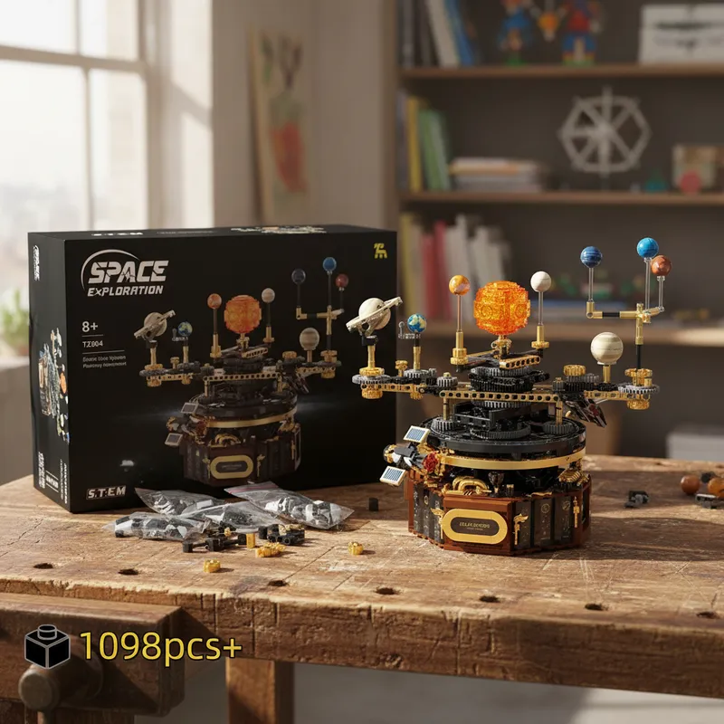 FUNXINEE 1098 buah Balok Bangu - Solar System Orrery ulasan dan harga
