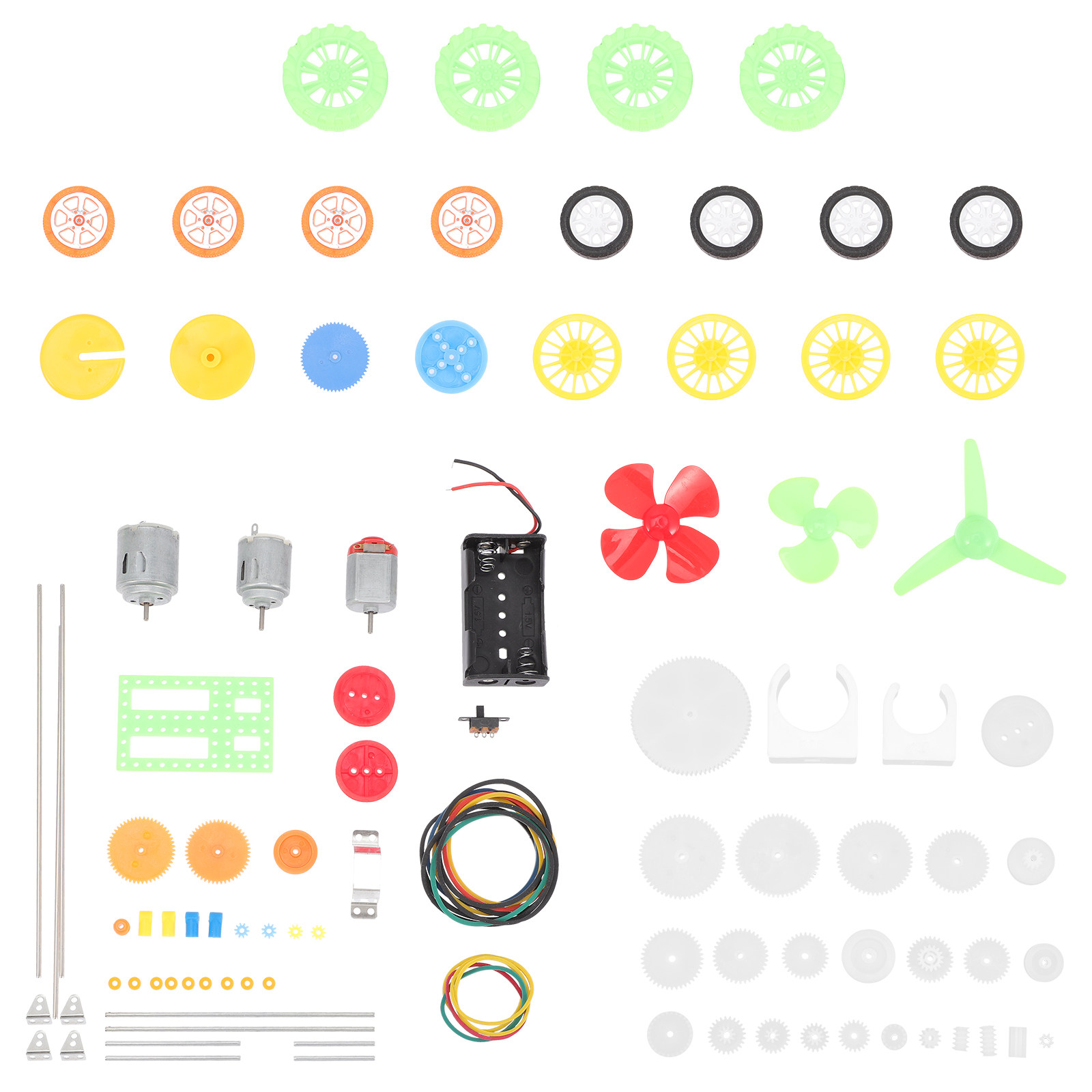 112 Buah Kit Aksesori Motor, R - Science Project Diy ulasan dan harga