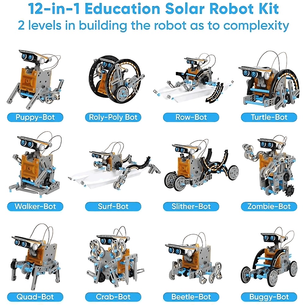 Blok Bangunan Robot Surya 12 I - Science Robotics ulasan dan harga