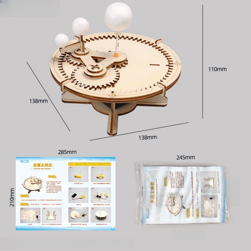 Model Tata Surya DIY dari Kayu - Science Diy Model ulasan dan harga