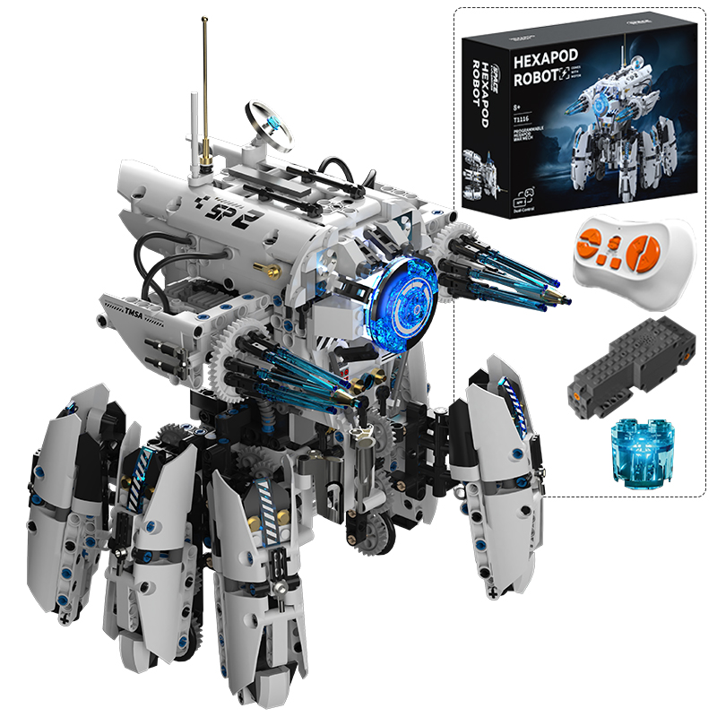 Robot Hexapod Pemrograman Tekn - Science Robotics ulasan dan harga