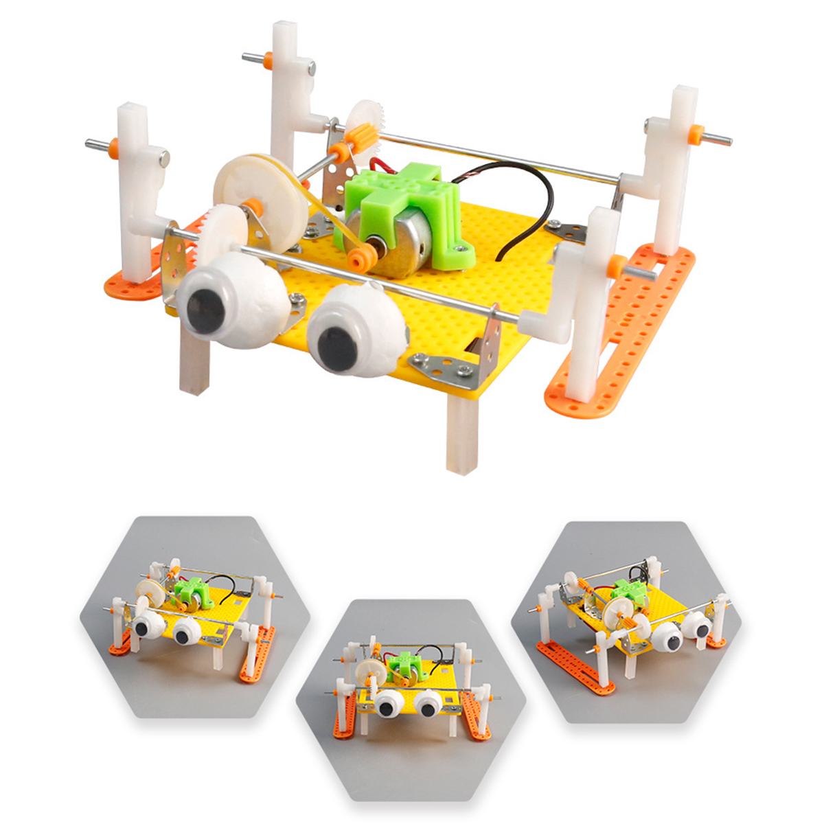 Set Bahan Mainan Perakitan Bua - Science Robotics ulasan dan harga