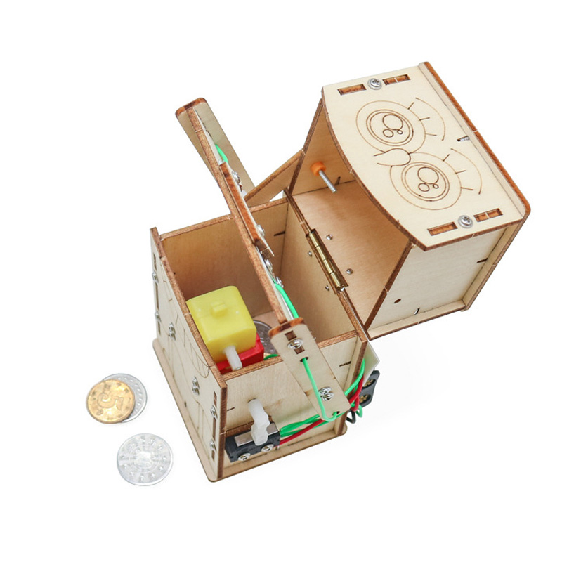 Robot koin makan bertenaga lis - Science Diy Model ulasan dan harga