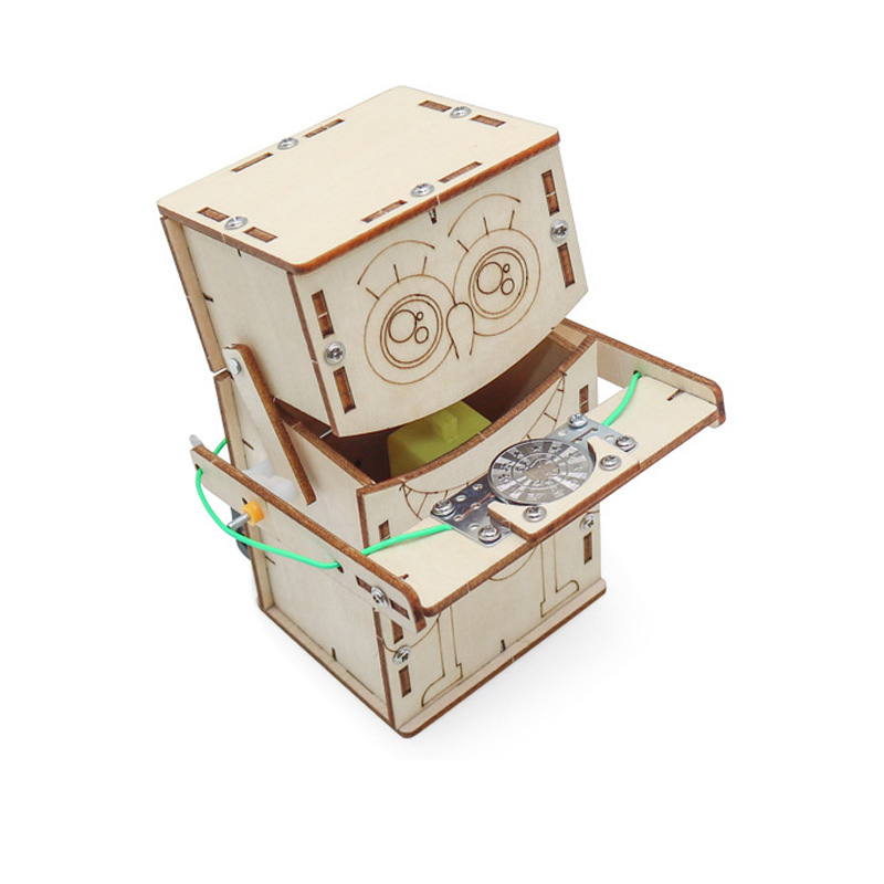 Robot koin makan bertenaga lis - Science Diy Model ulasan dan harga